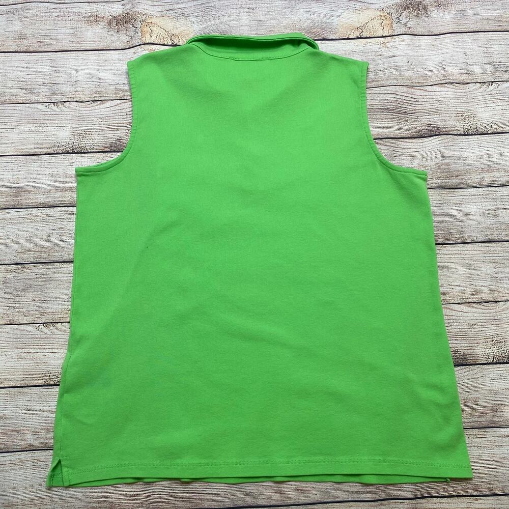 Pappagallo sleeveless Women's Polo shirt Size XL - Picture 4 of 8